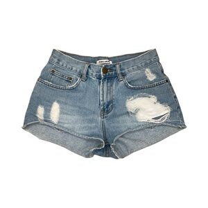 Billabong distressed shorts